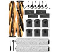 iRobacc Set di 22 Accessori per Mova Z60 Ultra Roller Complete/Standalone Robot Aspirapolvere: 2 Spazzole Principale, 2 Mocio su Rullo, 6 Spazzola Laterale, 4 Filtri HEPA, 6 Sacchetto per la Polvere