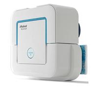 iRobot 240 Braava Jet - Robot Lava Pavimenti 3 in 1, Adatto per Bagni e Cucine, Pulisce a Secco, a Umido e Lava Grazie al Suo Precision Jet Spray, Bianco
