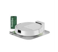iRobot Roomba® 115 Combo Robot Aspirapolvere Lavapavimenti, 15.000 Pa, Aspirazione e Lavaggio 2 in 1, Mappatura ClearView™ LiDAR, SmartScrub™, Controllo App e Vocale, Bianco