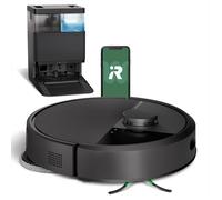 iRobot Roomba® Plus 405 Combo + Dock AutoWash Dock - Robot aspirapolvere con funzione di pulizia - Dock multifunzione - Cuscinetti DualClean - ClearView LiDAR - Autosvuotante per 75 giorni -