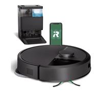 iRobot Roomba® Plus 405 Combo + Dock AutoWash Dock - Robot aspirapolvere con funzione di pulizia - Dock multifunzione - Cuscinetti DualClean - ClearView LiDAR - Autosvuotante per 75 giorni -