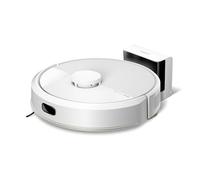 iRobot Roomba 105 Combo, Robot Aspirapolvere Lavapavimenti, Pulizia a 4 Fasi, Navigazione ClearView LiDAR, Rilevamento di Tappeti/Moquette, Pulizia Mirata, Controllo tramite App, Bianco
