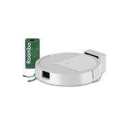 iRobot Roomba® 115 Combo Robot Aspirapolvere Lavapavimenti, 15.000 Pa, Aspirazione e Lavaggio 2 in 1, Mappatura ClearView™ LiDAR, SmartScrub™, Controllo App e Vocale, Bianco