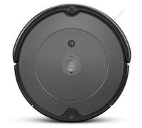 iRobot Roomba 697 Robot Aspirapolvere, Connessione WiFi, Pulizia ad Alte Prestazioni a 3 Stadi Dirt Detect, Smart Home Controllo con App, Collegamento Assistente Vocale, Grigio