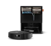 iRobot Roomba Combo 10 Max, Robot Aspirapolvere 2 in 1, Stazione Autosvuotamento/Riempimento e Pulizia del Panno, Mappatura e Memorizzazione dell'Ambiente, Rileva ed Evita gli Oggetti, Nero