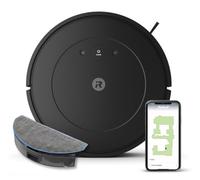 iRobot Roomba Combo Essential, Robot Aspirapolvere Lavapavimenti, Potente Aspirazione e Pulizia, Sistema di Pulizia a 4 fasi, Tre Livelli di Aspirazione, Controllabile Tramite App, Nero