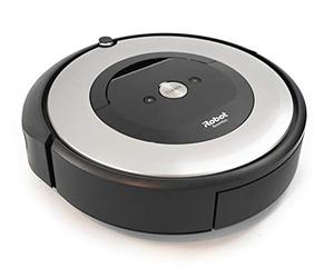 iRobot Roomba e5154 Robot Aspirapolvere, Sistema ad Alte Prestazioni con Dirt Detect e Spazzole Tangle-Free, per Pavimenti e Tappeti, Adatto per i Peli degli Animali Domestici, Wi-Fi, Argento