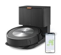 iRobot Roomba J7+ Grafite, Robot Aspirapolvere Wi-Fi, Svuotamento Automatico, Rilevamento Ostacoli, 2 Spazzole In Gomma Multi-Superficie, Programmabile con App E Assistente Vocale