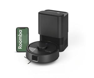 iRobot Roomba® Mini robot aspirapolvere lavapavimenti, 7.000 Pa | Con AutoEmpty™ dock, stazione autosvuotante, navigazione LiDAR, dimensioni mini, controllo con app, nero