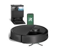 iRobot Roomba® Plus 405 Combo + Dock AutoWash Dock - Robot aspirapolvere con funzione di pulizia - Dock multifunzione - Cuscinetti DualClean - ClearView LiDAR - Autosvuotante per 75 giorni -