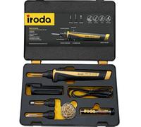 IRODA SOLDERPRO Kit saldatore senza fili Tipo C 30W 3-in-1, batteria giapponese 3200mAh | Saldatore ricaricabile USB | Faretto a LED | Riscaldamento rapido | Prodotto da Taiwan (25LK)