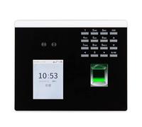 IROEJT Orologio biometrico con riconoscimento facciale e Impronta Digitale, Sistema di Controllo accessi con Password e Tessera, WiFi e TCP/IP, capacità di 1500 volti