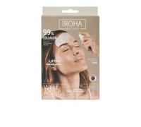 IROHA NATURE - Patch per la fronte al 99% di collagene (3 patch + spray da 20 ml) | Effetto lifting immediato | Antirughe e idratazione intensiva con il 99% di collagene e acido ialuronico | K-Beauty