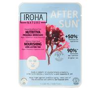 IROHA nature Aftersun Sheet Mask Nourishing Long Lasting Tan 25 ml