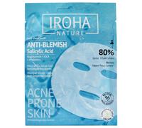 Maschera viso in tessuto anti-imperfezioni, anti-acne con acido salicilico Iroha