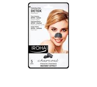 Iroha Nature Strisce per il naso Carbone attivo, pulizia profonda – 5 pezzi
