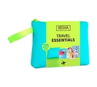 IROHA nature Kit di articoli essenziali da viaggio (4 pezzi + borsa)
