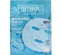 Maschera viso in tessuto anti-imperfezioni, anti-acne con acido salicilico Iroha