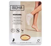 IROHA nature Maschera per i piedi all'argan e alla macadamia