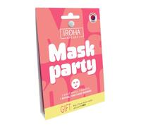 IROHA NATURE - maschera viso Mask Party 3 pezzi