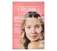 IROHA NATURE - Patch Occhi Illuminanti e Anti-Fatica | con Cetriolo e Vitamina C | Riduzione Borse, Occhiaie e Rughe | Idratazione Profonda con Acido Ialuronico | Vegano e 100% Biodegradabile