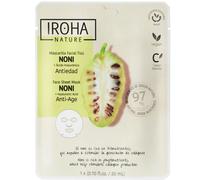 Maschera viso antietà con acido ialuronico ed estratto di noni, 20 ml, Iroha