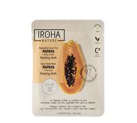 Maschera viso in tessuto peeling AHA Papaya Iroha