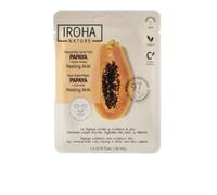 Maschera viso in tessuto peeling AHA Papaya Iroha