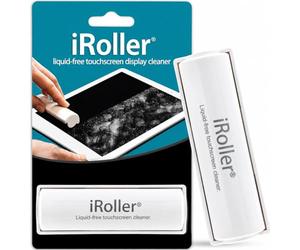 iRoller - Pulitore per schermo di iRoller - non c'è bisogno di spray o salviettine - senza liquidi - lavabile e riutilizzabile - Pulitore schermo del telefono ideale per iPhone, laptop, computer