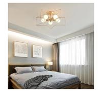 Iron Art LED Ceiling Light Star Shaped Lampshade Suitable For Balconies, Bedrooms, Corridors