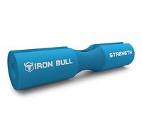 Iron Bull Strength Cuscinetto Avanzato Squat - Supporto Bilanciere per Squat, Affondi & Affondi Anche - Cuscinetto Protettivo Collo & Spalle (Blu)