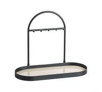 Iron Desktop Storage Rack for Keys Cosmetics Organizer(Beige) | Holds keys cosmetics pens, per open design quick per access, sturdy iron frame, fits tight spaces, per beige black options