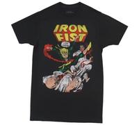 Iron Fist Vs Karate Killers Marvel Premiere Gil Kane T-Shirt Da Adulto In Cotone