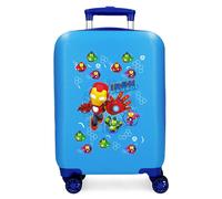 Iron Friends Trolley Abs 50 cm 4 Ruote Azzurro