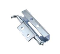 Iron Galvanized Concealed Detachable Welded Hinges for Industrial Machinery Equipment Cabinets Hinge 1Pcs(Iron Height 24mm)