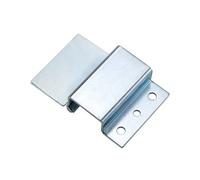 Iron Galvanized Invisible Bending Hinge Industrial Electrical Motor Mechanical Equipment Internal 1Pcs