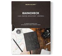 Iron and Glory Diario Resistente all'Acqua, Nero, A6