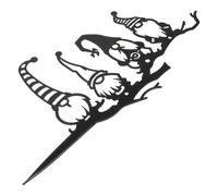 Iron Gnome Garden Stake Stake Yard inserito DEGORIZZAZIONE PRATICA GIARDI