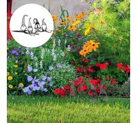 Iron Gnome Garden Stake Stake Yard inserito DEGORIZZAZIONE PRATICA GIARDI