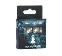 IRON HANDS DICE set di 16 dadi BIANCHI E GRIGI games workshop WARHAMMER 40K età