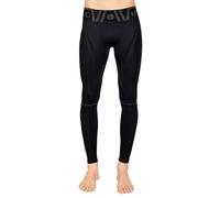 Iron-Ic - Leggings Tecnici Uomo I-Power Seamless con Compressione Graduata e Struttura Extra Traspirante per Allenamento Indoor e Outdoor - Art. 600319 (L/XL, V-Nero)