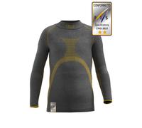 Iron-ic Maglia Cut-Resistant I-Protect Pro Junior Grigia 14 Anni Grigio