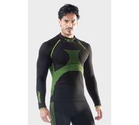 Iron-ic Maglia Termica 1.0 Cut-Resistant Black/Neon IRN da Uomo L/XL Nero