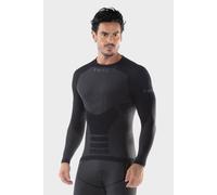 Iron-ic Maglia Termica con Cashmire Black da Uomo 2XL Nero