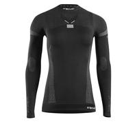 Iron-Ic - Maglia Donna Manica Lunga Seamless Termica Traspirante E Antibatterica, Baselayer Tecnico THERMIC per Sport Ad Alta Intensità - Art. 212793 (M/L, Nero)