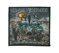 Iron Maiden - A Matter of Life and Death Patch 10cm x 10cm Black