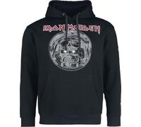 Iron Maiden Aces High Uomo Felpa con Cappuccio Nero XL 50% Cotone, 50% Poliestere Regular