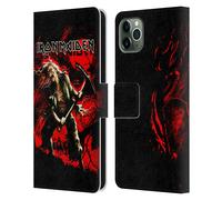 IRON MAIDEN ARTE CUSTODIA COVER A PORTAFOGLIO IN PELLE PER APPLE iPHONE TELEFONI