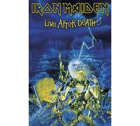 Iron Maiden Bandiera in Tessuto Live After Death 66 x 105 cm