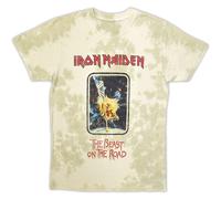 Iron Maiden Beast On The Road autorizzato Uomo maglietta